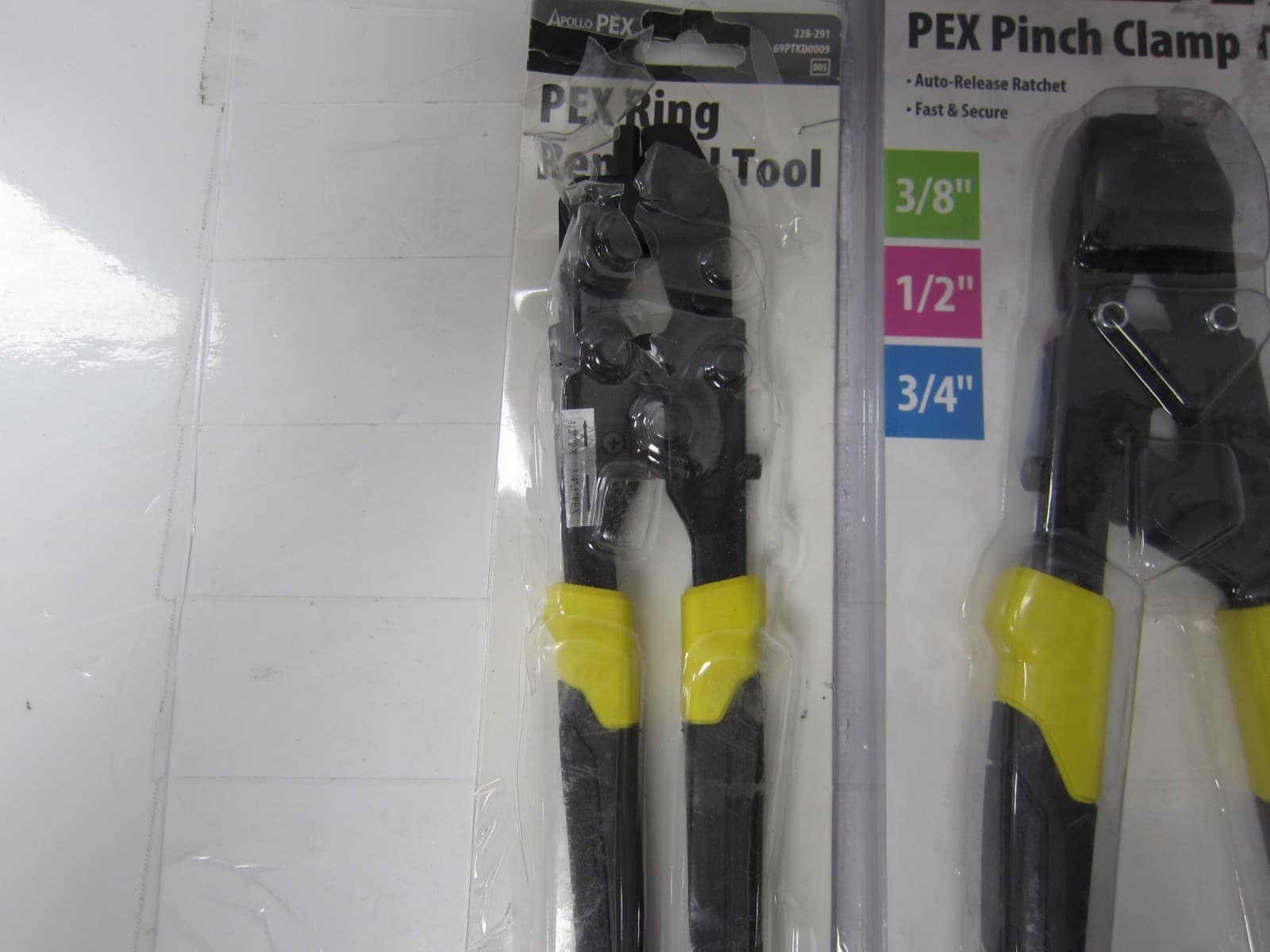 Apollo PEX Pinch Clamp Tools, 2" Ratching PVC Cutter, Plumber Tool Lot 5