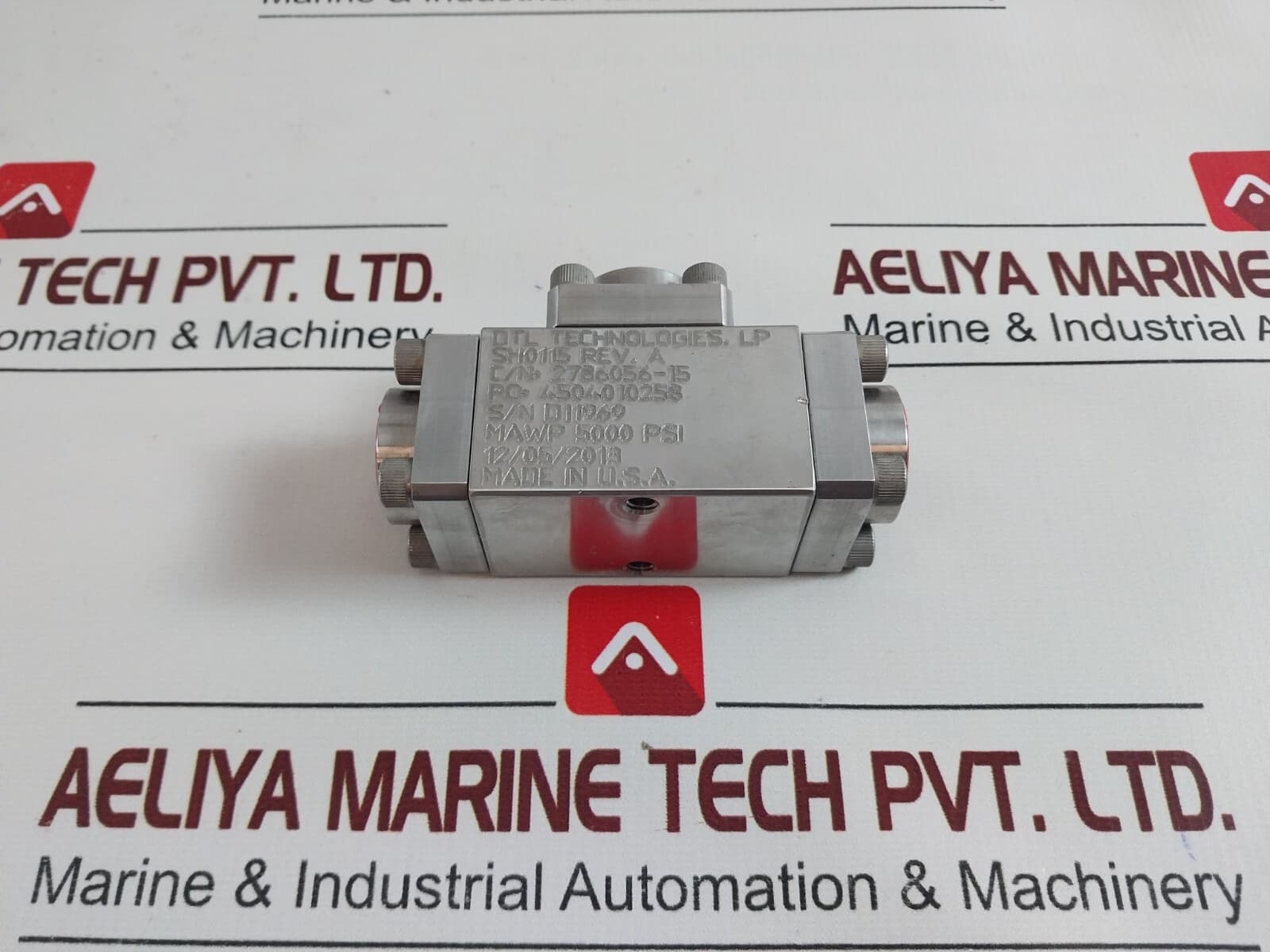 Dtl technologies sh0115 shuttle valve rev. a 2