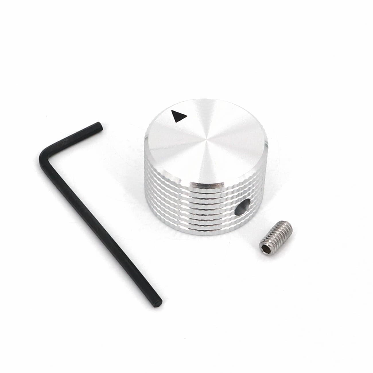 10PCS SOLID Aluminum Amplifier Control VOLUME Rotary Cap Potentiometer Knob 6mm 3