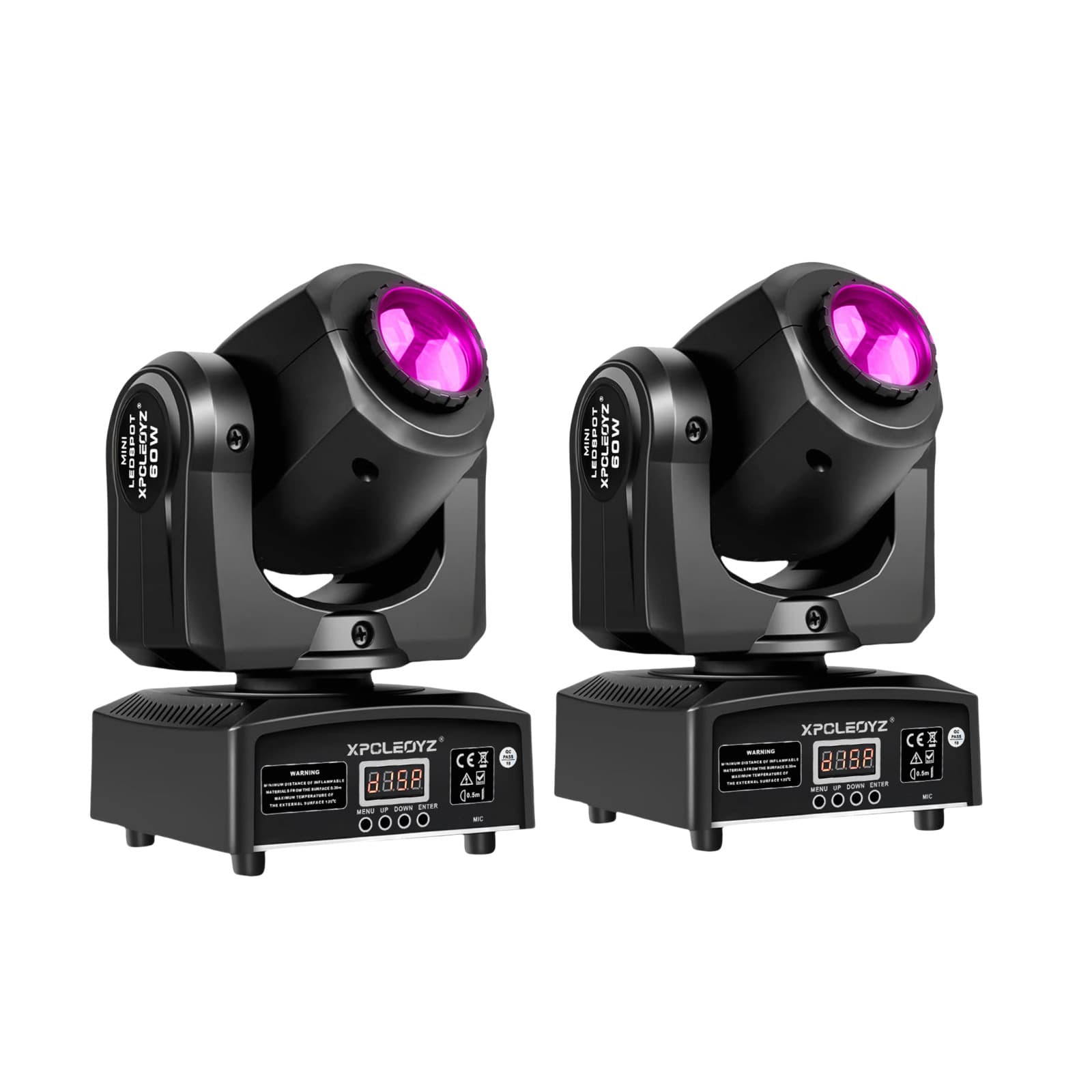 LED Moving Head Stage Light RGBW Gobo Beam Spot Lighting DJ Disco DMX