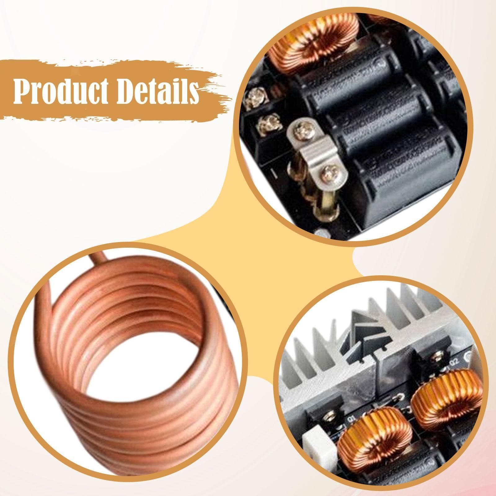 Heating Machine Quenching Module Board for DIY Projects Metal Parts Melting 4