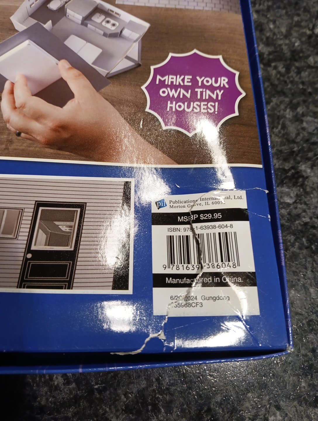 Tiny Houses Architecture Design Kit New Open Box, TAear On Bottom Box 5