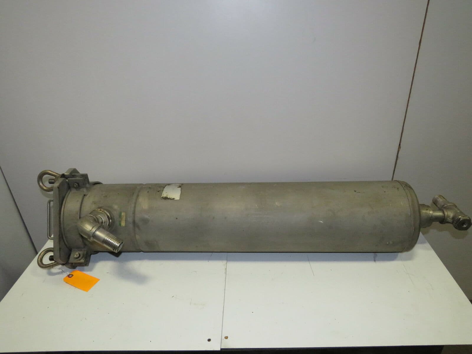 FSI BFNP12 Hydraulic Basket Strainer 304 Stainless Steel #2 Baghouse Filter 29"L 2