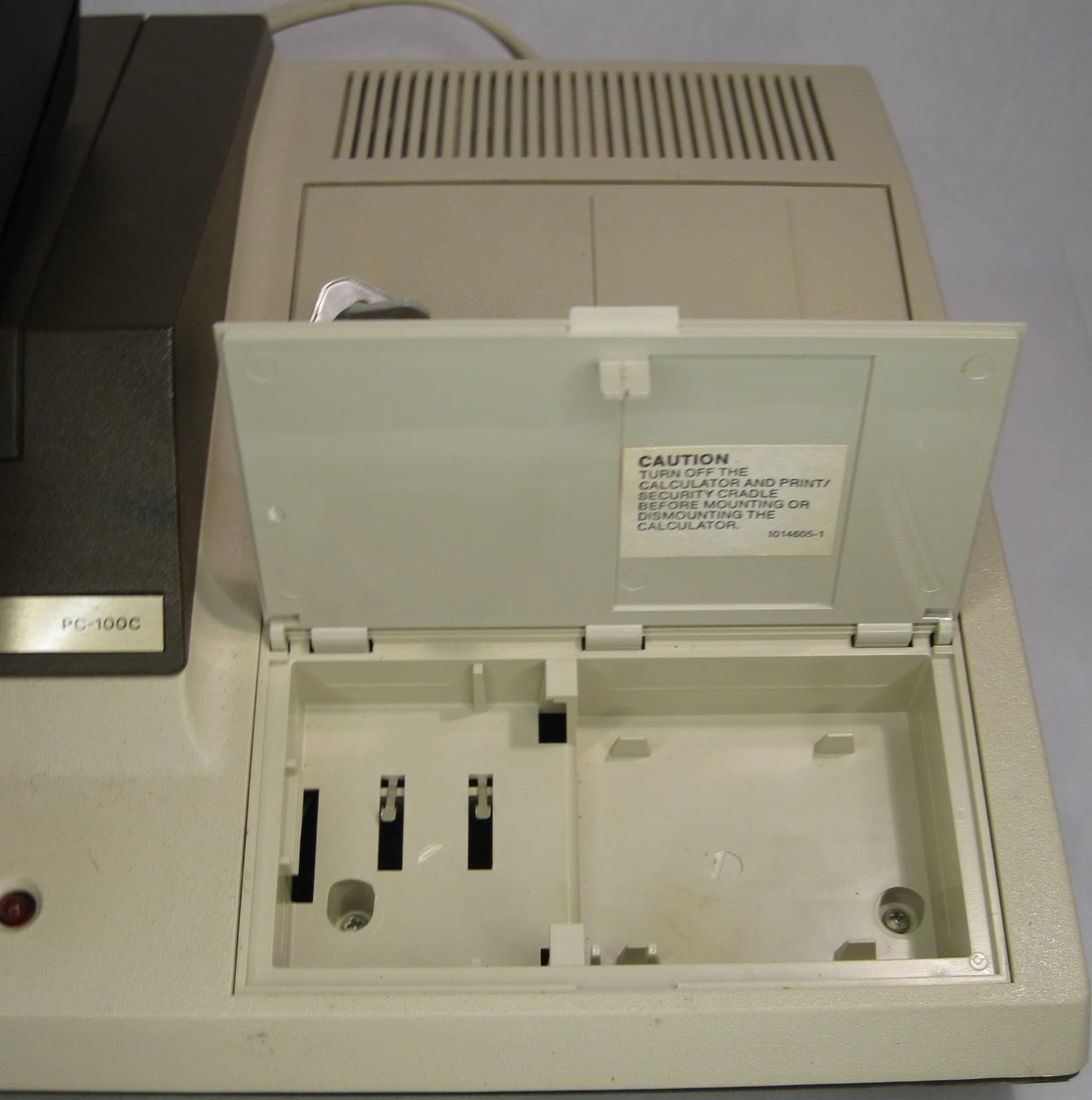 Texas Instruments Vintage TI Programmable 58 C Calculator & PC-100C Printer 6