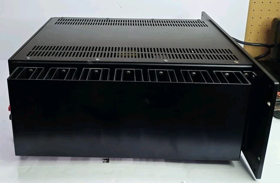 Bedini 25/25 1 Meg Class A 2 Channel Amplifier RARE Working Signed 4