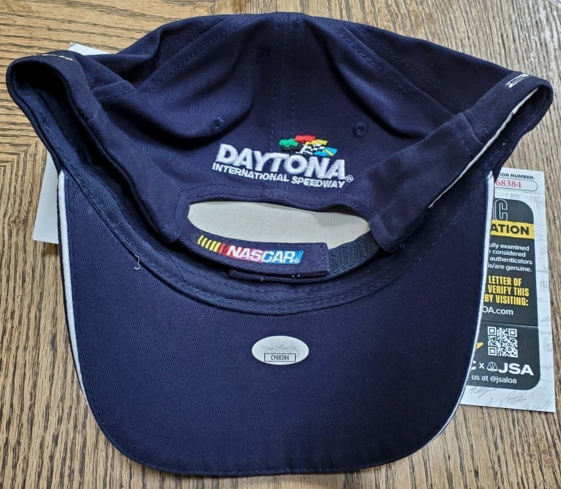 NICE Autographed Jeff Gordon 2010 Daytona 500 Hat Cap JSA COA Nascar Signed 4