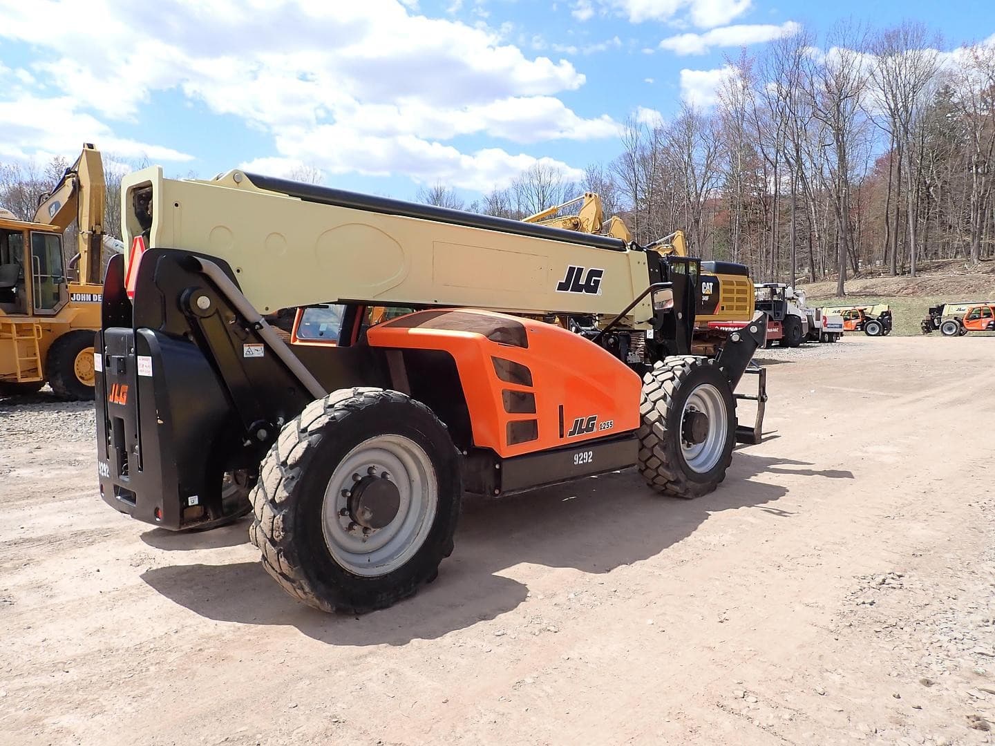 2020 JLG 1255 Telehandler LOW HOURS! EROPS A/C 12K LBS 72" FORKS 5