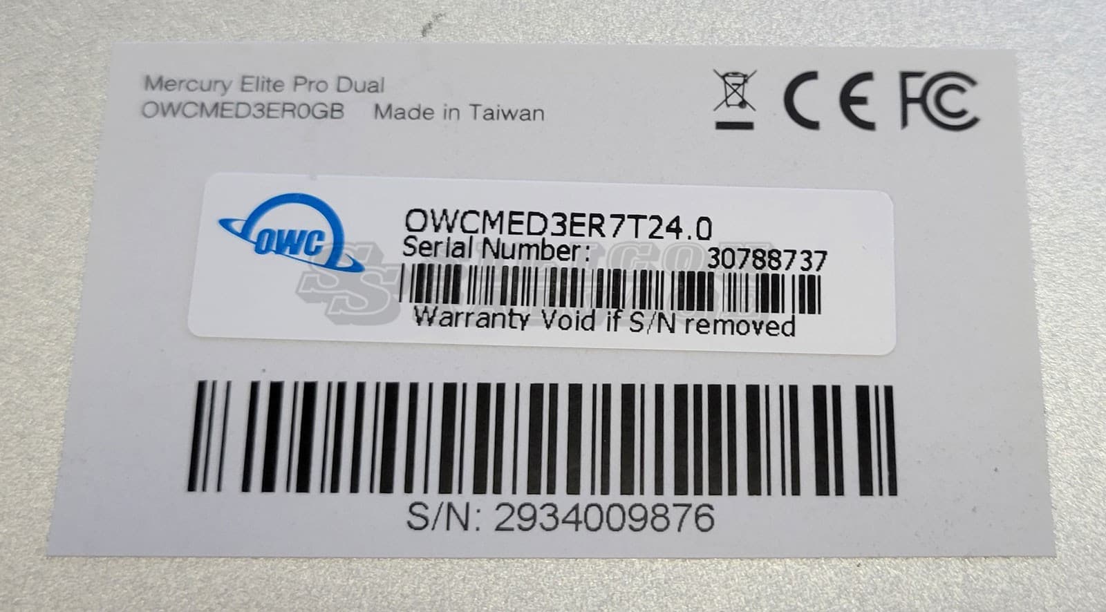 OWC OWCMED3ER7T12.0 Mercury Elite Pro 2 Bay RAID Enclosure USB 3.1 *No Drives* 4