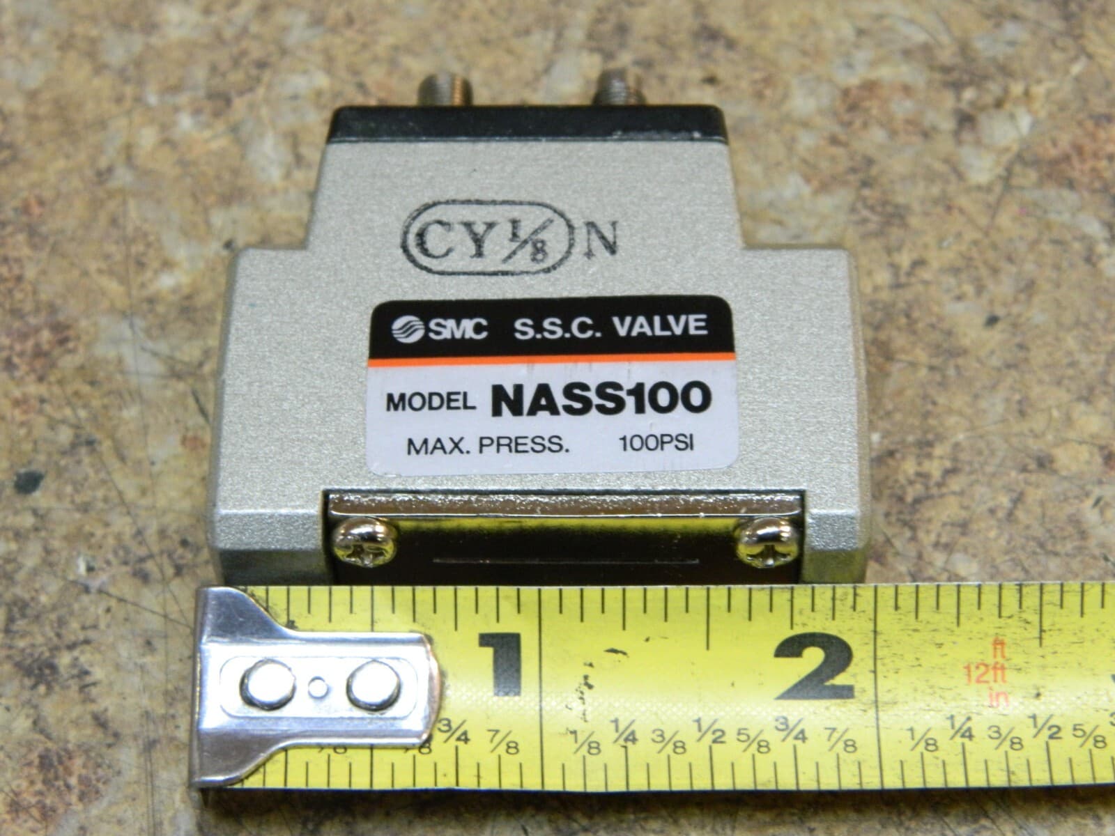 SMC NASS100  1/8" NPT  SLOW START VALVE 3