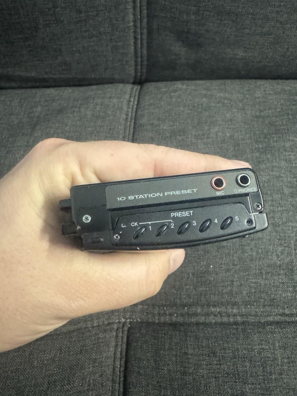 Aiwa HS J900 Stereo Radio Cassette Recorder  Rare Untested Cracked Corner 3