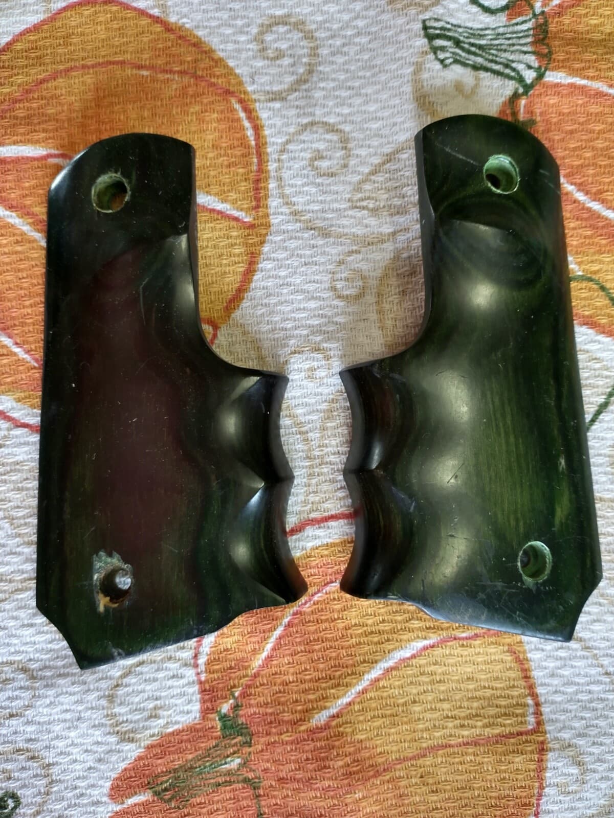 Green Smart Parts Paintball Wood Grips WGP Autococker AGD Automag Minimag