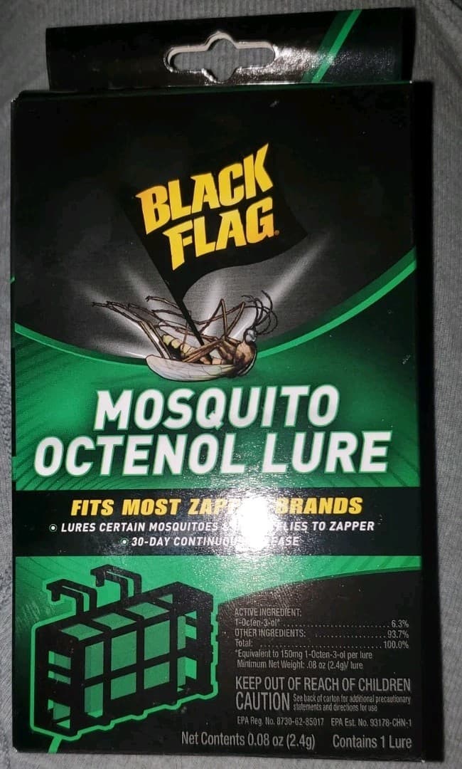 BLACK FLAG MOSQUITO OCTENOL LURE - BZ-OCT1 - FITZ MOST ZAPPER BRANDS 