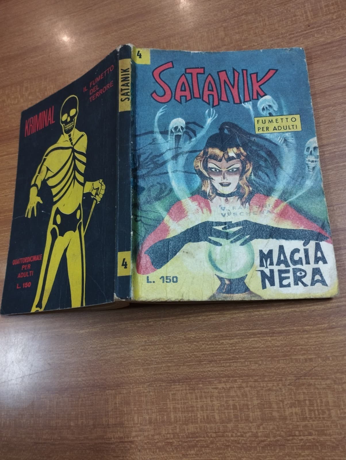 "SATANIK" - FROM NO. 4 TO NO. 150 - CHOOSE YOUR MISSING ONES FROM THE DROP DOWN MENU.....