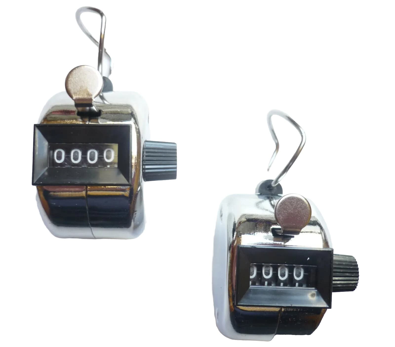 2x People Counter Hand Tally Counter Quantity Visitor Step Counter 3