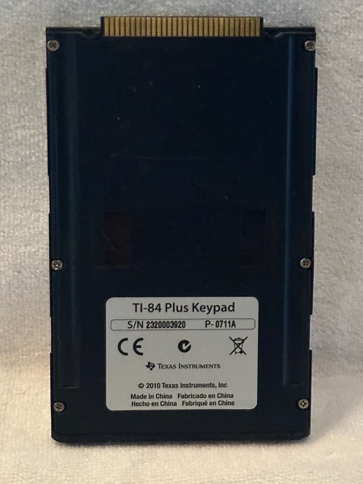 Texas Instruments TI-84 Plus Keypad S/N 2320003920 Good Used Condition  2