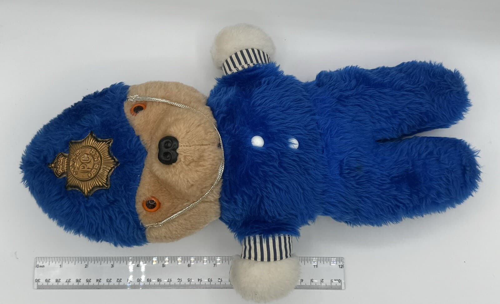 Vintage Sweet Dreams England UK Police Bobby Teddy Bear Plush Stuffed Animal 18” 6