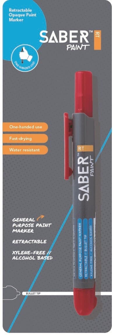 Faro Saber Paint RT Paint Marker Red 59131 4