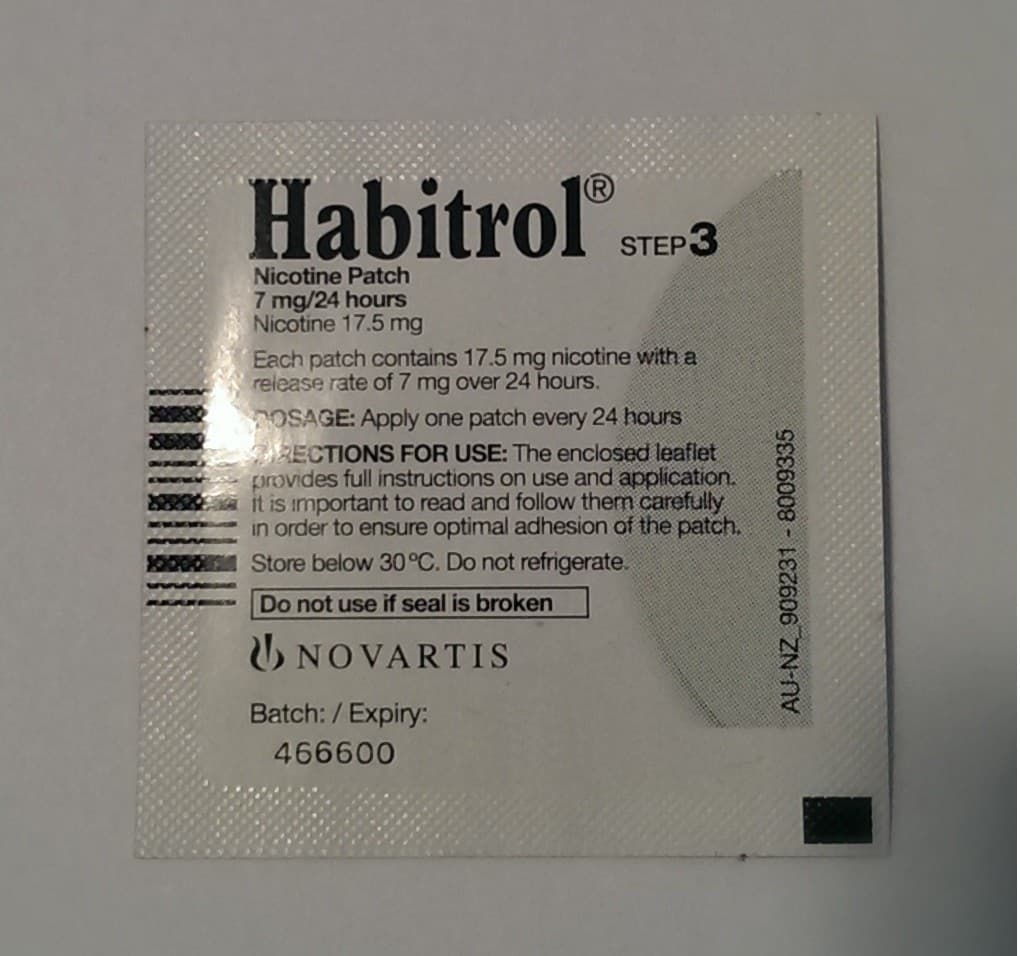 STEP 3 HABITROL TRANSDERMAL NICOTINE PATCH 7 mg (10 boxes 280 patches) 02/2027 3