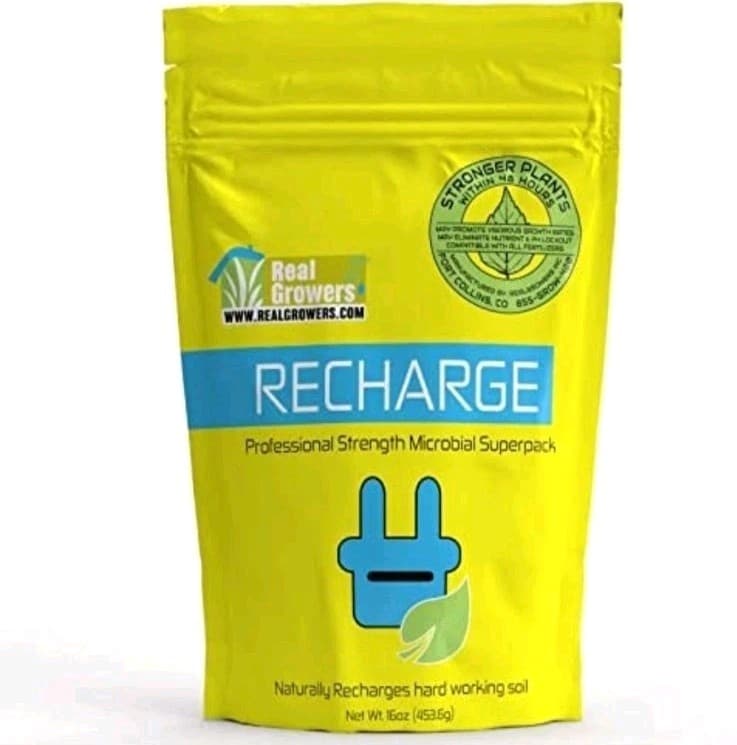 Recharge by Real Growers 8 oz – Natural Soil Additive & Mycorrhizae Root Enhance