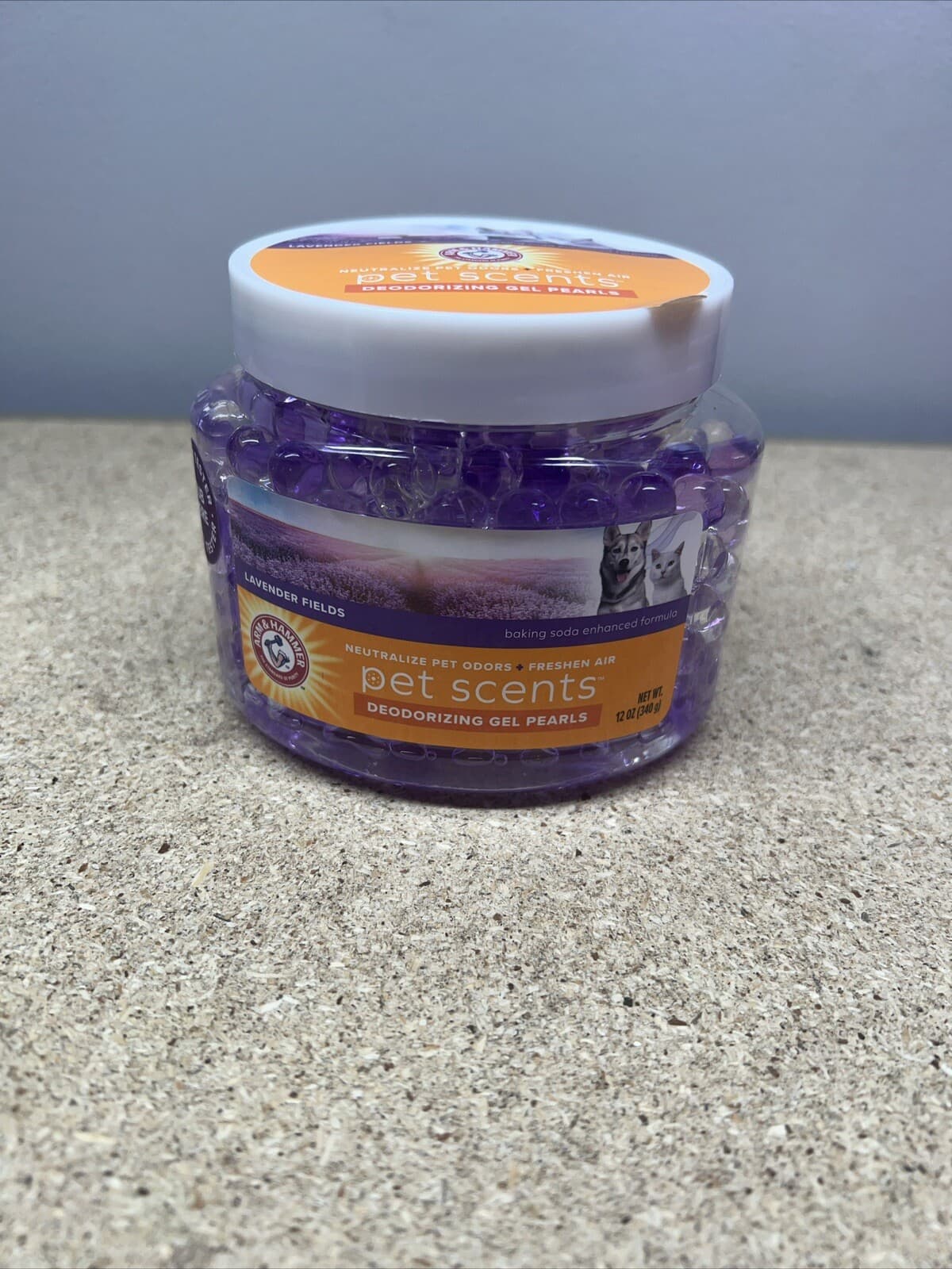 Arm & Hammer Air Care Pet Scents Deodorizing Gel Beads in Lavender Fields 12 Oz