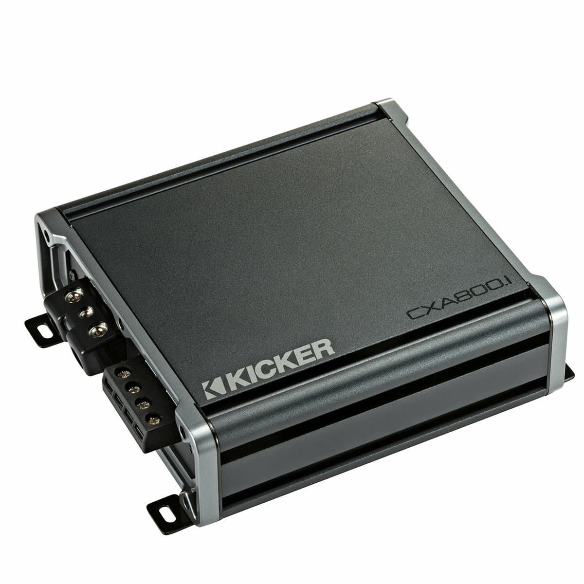 Kicker 46CXA800.1 800 Watts Class-D Mono Car Subwoofer Amplifier 2