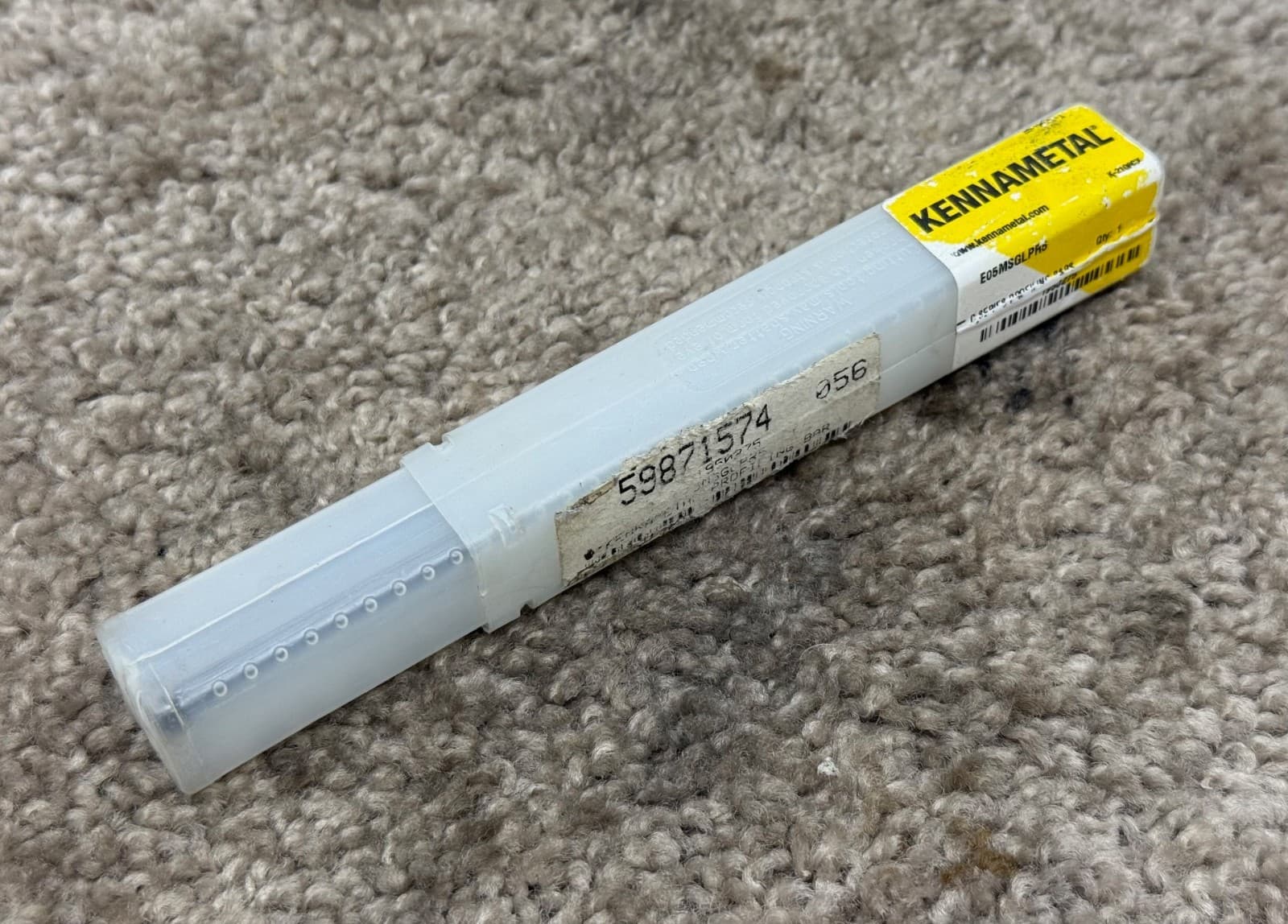 KENNAMETAL SOLID CARBIDE INDEXABLE PROFILING BORING BAR - E05MSGLPR5 5