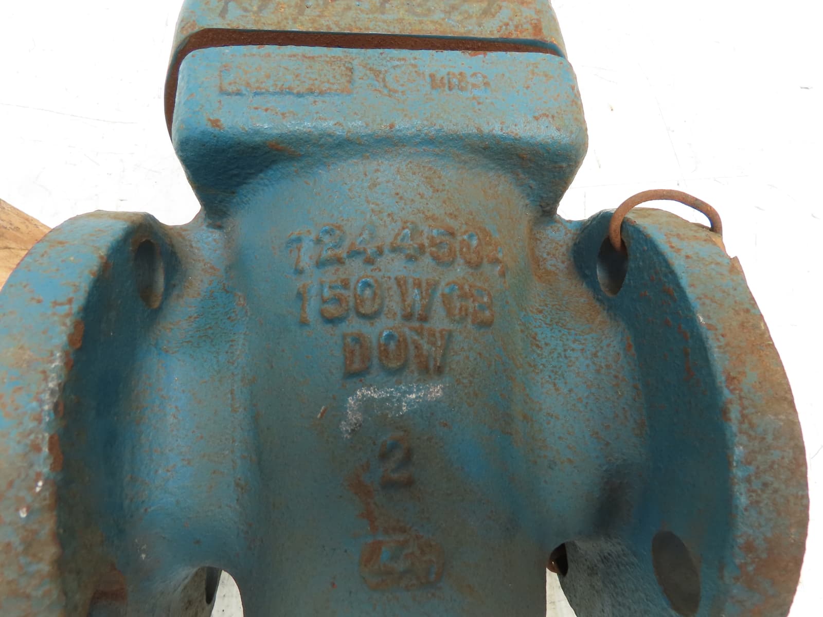 DOW Chemical Rubber Lined Plug Valve 2" Flanged 150 WCB 2