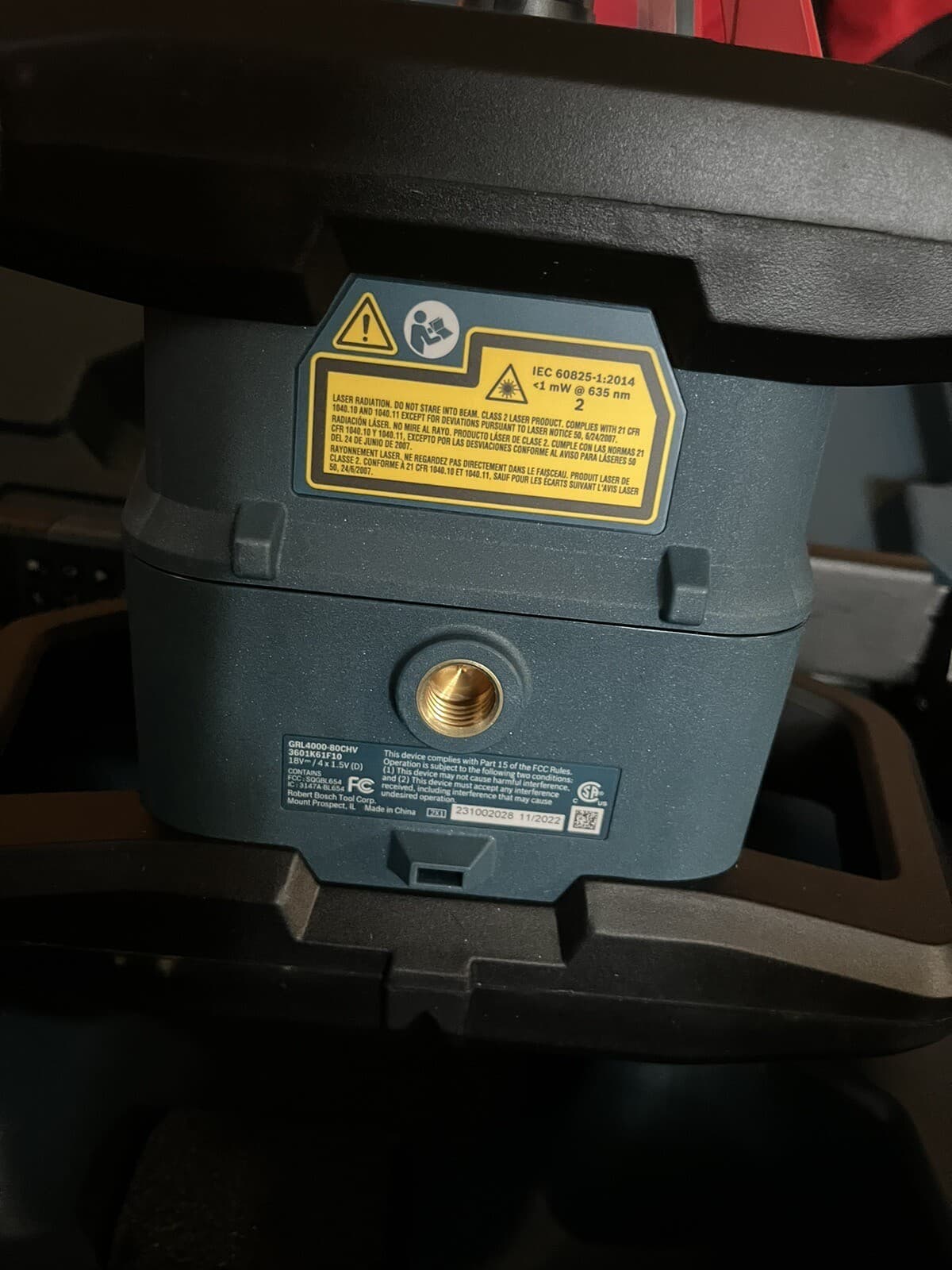 Bosch 18V Connected Self-Leveling Horizontal/Vertical Rotary Laser GRL4000-80CHV 2