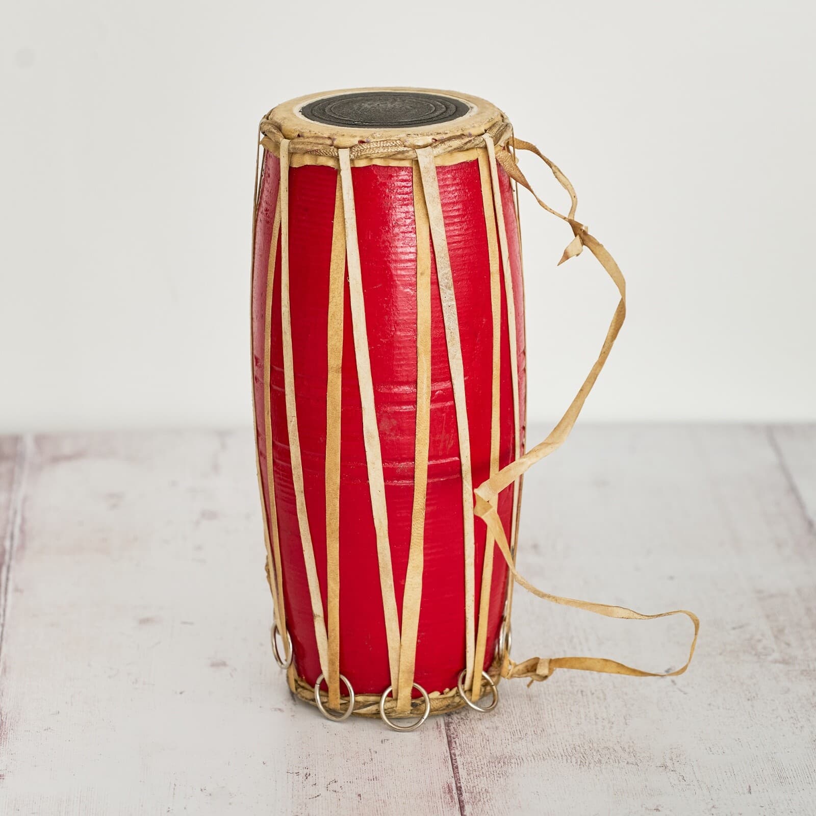 Hand Made Dholak Bhangra Dholki Drum Instrument 46cm 2