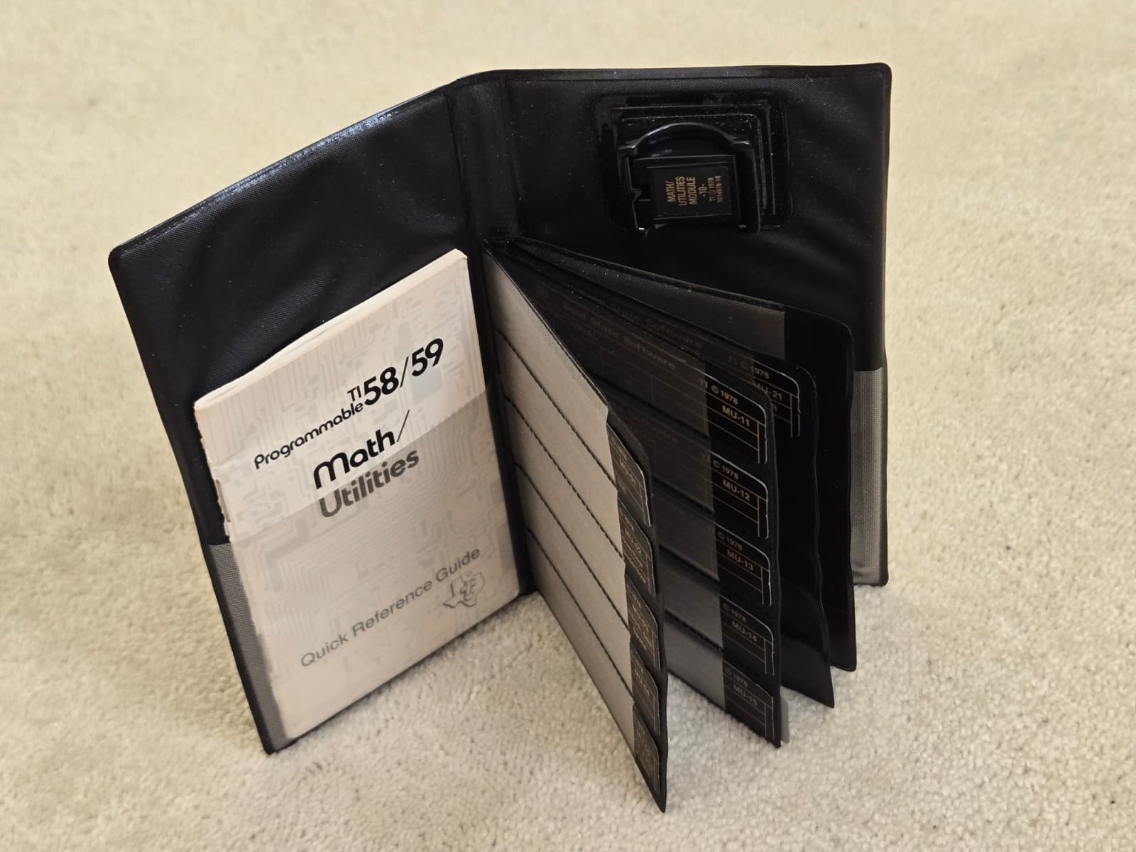 Texas Instruments Math/Utilities Module for TI-58, TI-58C, TI-59 calculators 4