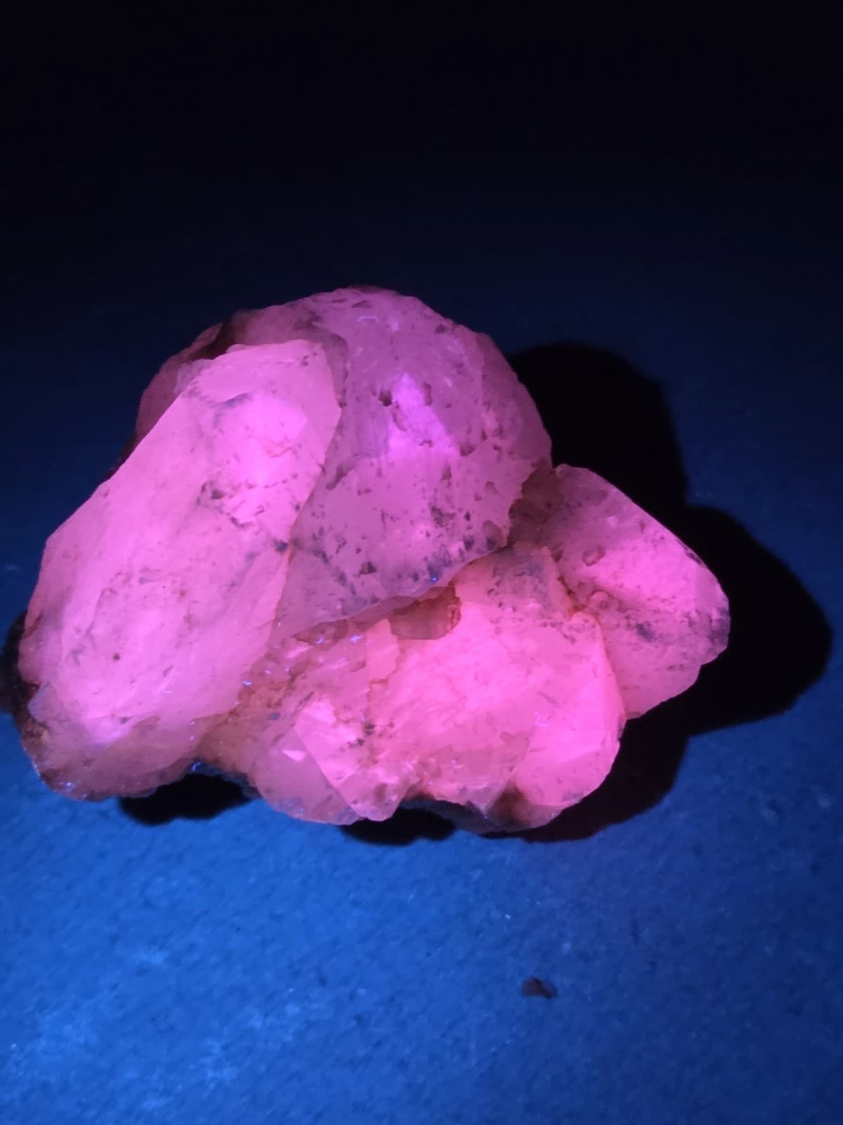 Terlingua Calcite Phosphorescent Mineral Specimen 3.20 Oz 2