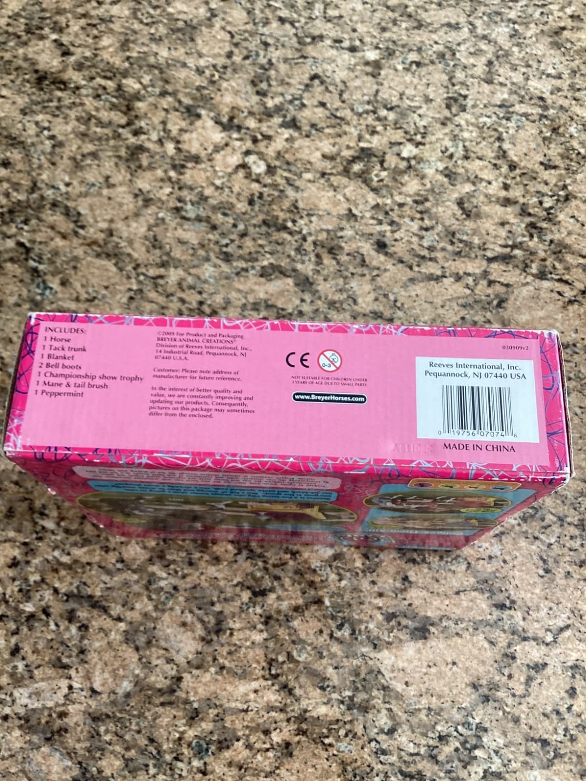 Breyer - Pony Gals Black Appaloosa Sport Horse 1:12 Scale. 2009 3