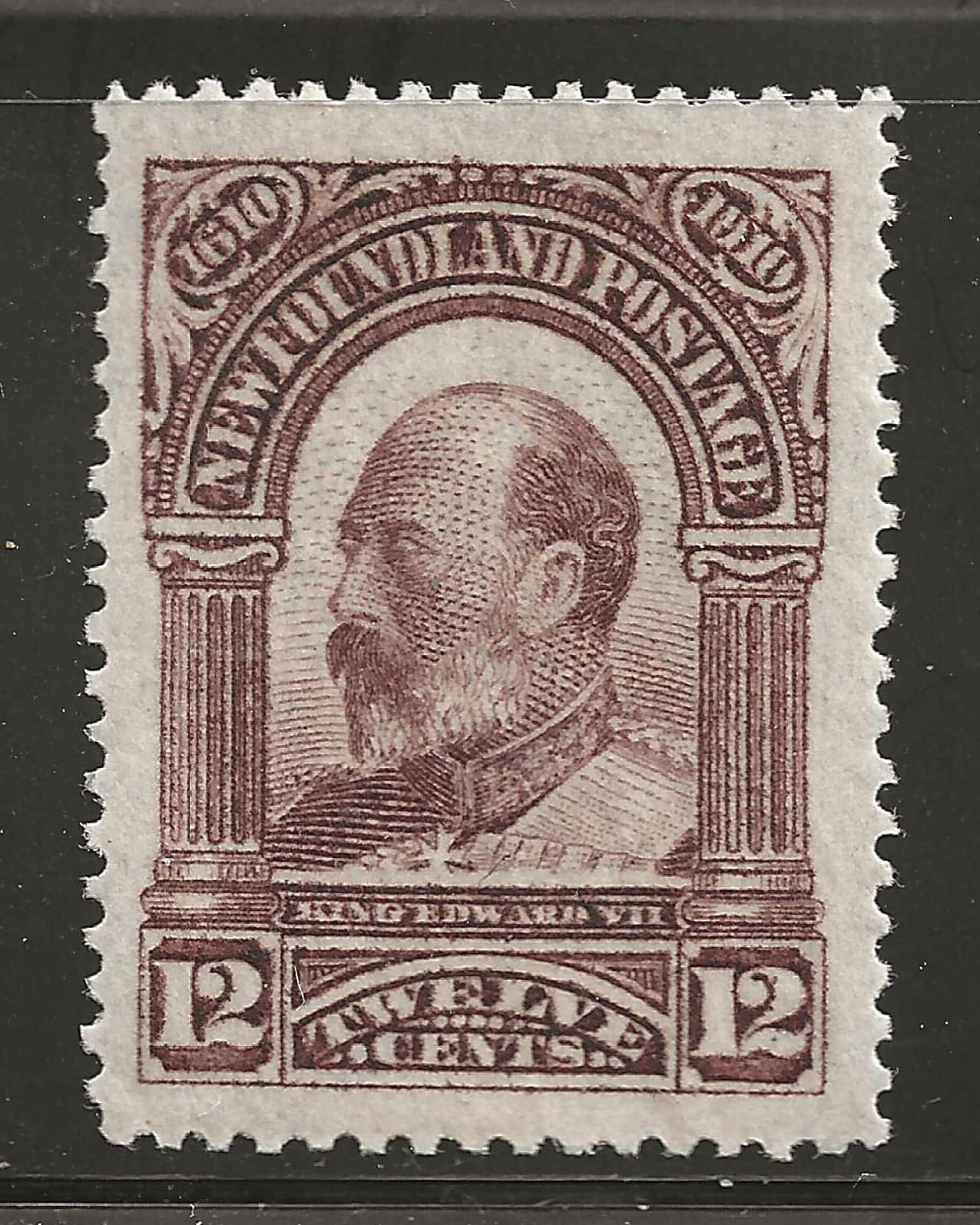 NEWFOUNDLAND #102 MH - engraved, perf 14, VF/XF
