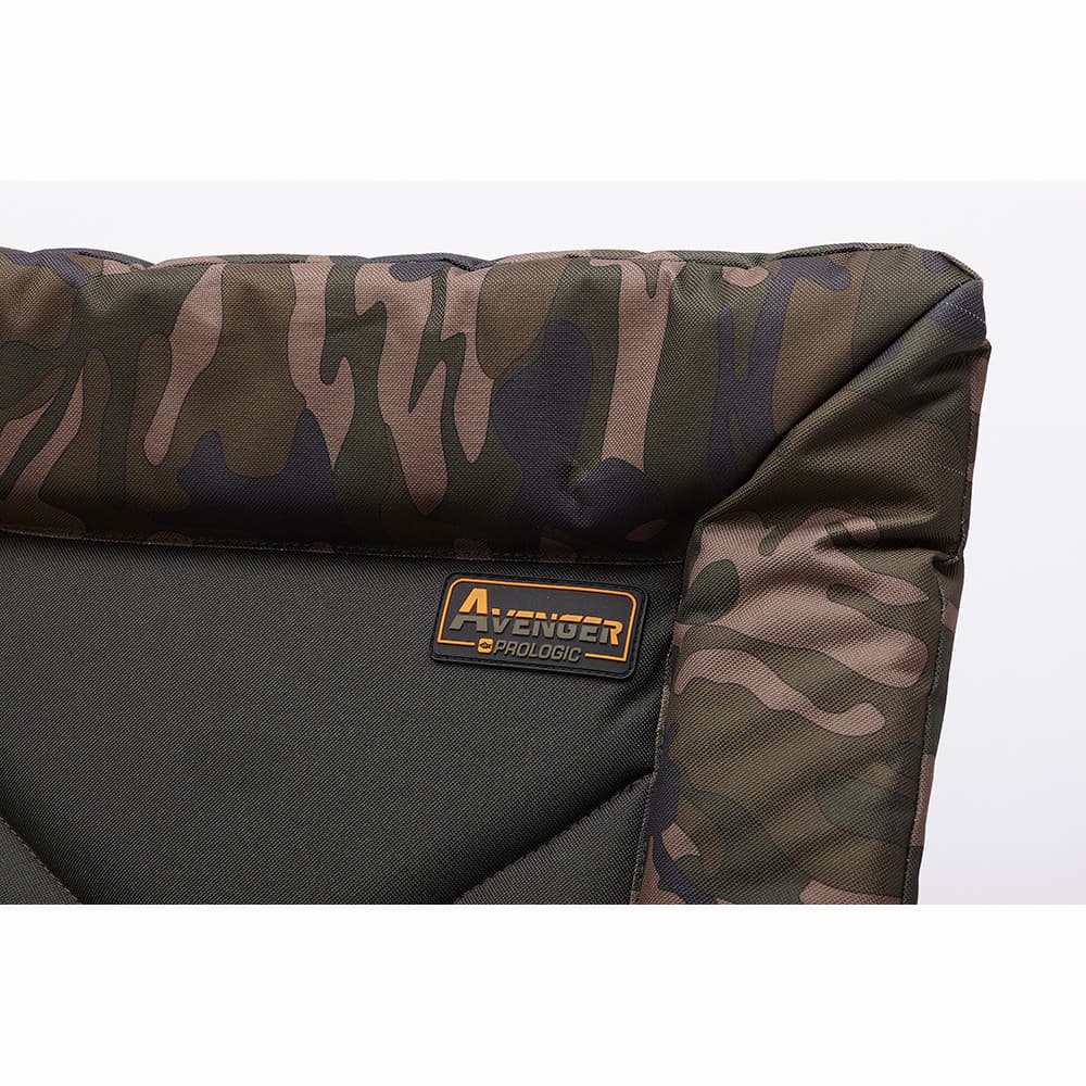Prologic Avenger Comfort Camo W/Armrests & Covers - Fishing Chair 4