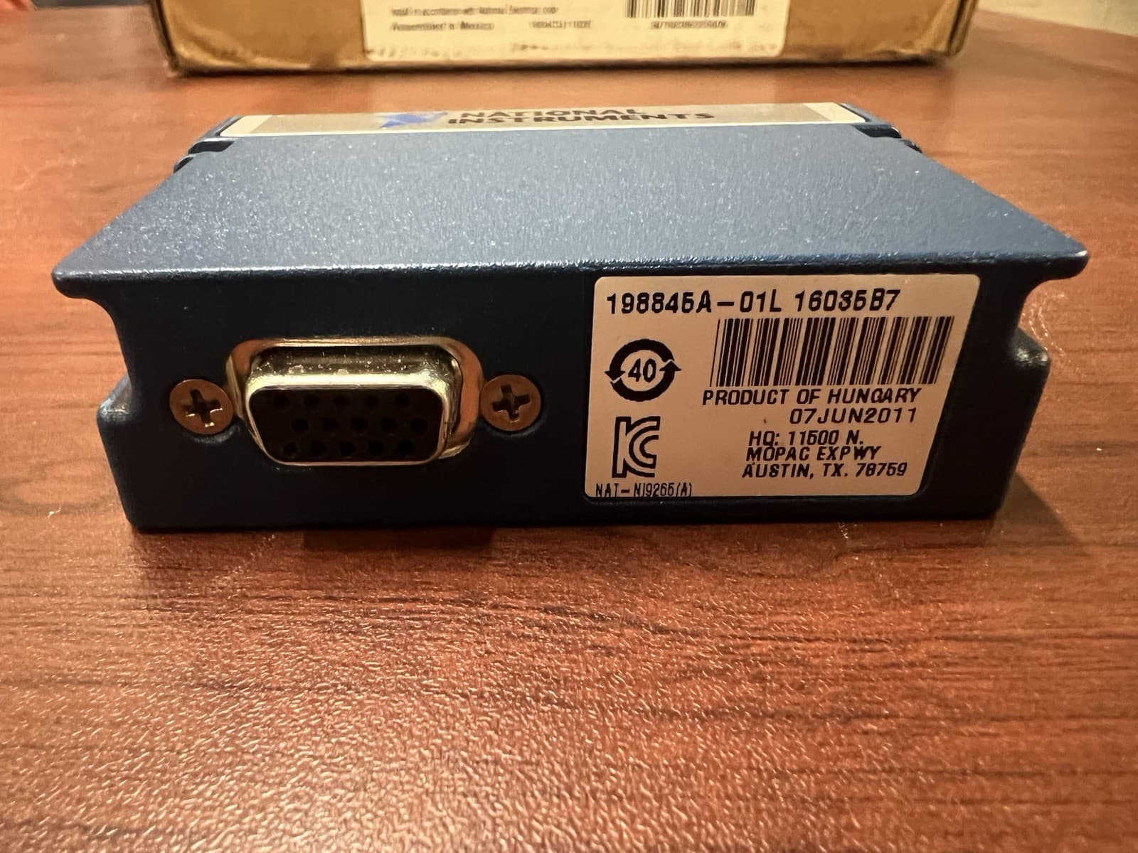 National Instruments NI 9265 2