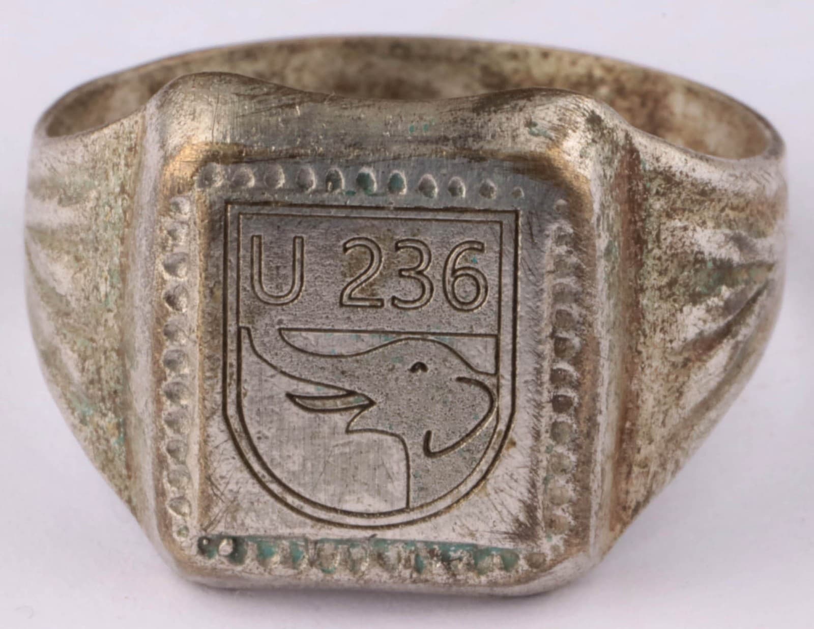 U 236 Elephant U-boat WW2 German ring naval submarine U-Boot Kriegsmarine Navy 3