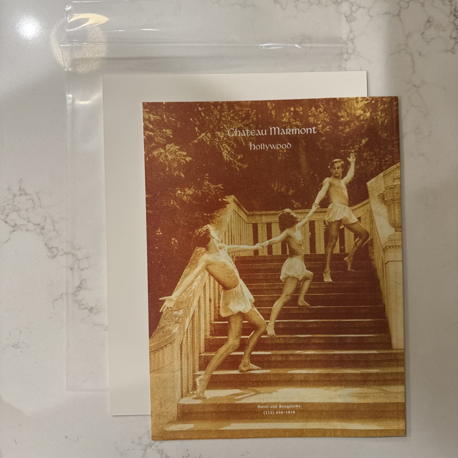 1993 • CHATEAU MARMONT • original print ad • Vintage Hollywood • 1990s  ADV-02 4