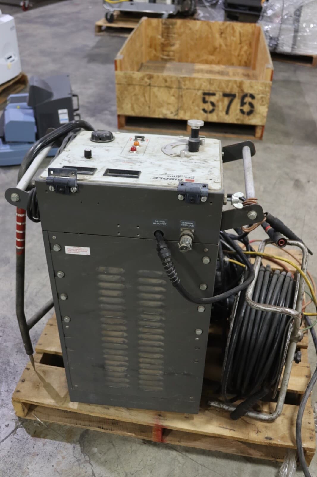 Biddle/AVO PFL-4000 Power Fault Locator System 657400-00RM1  W/CABLES 2