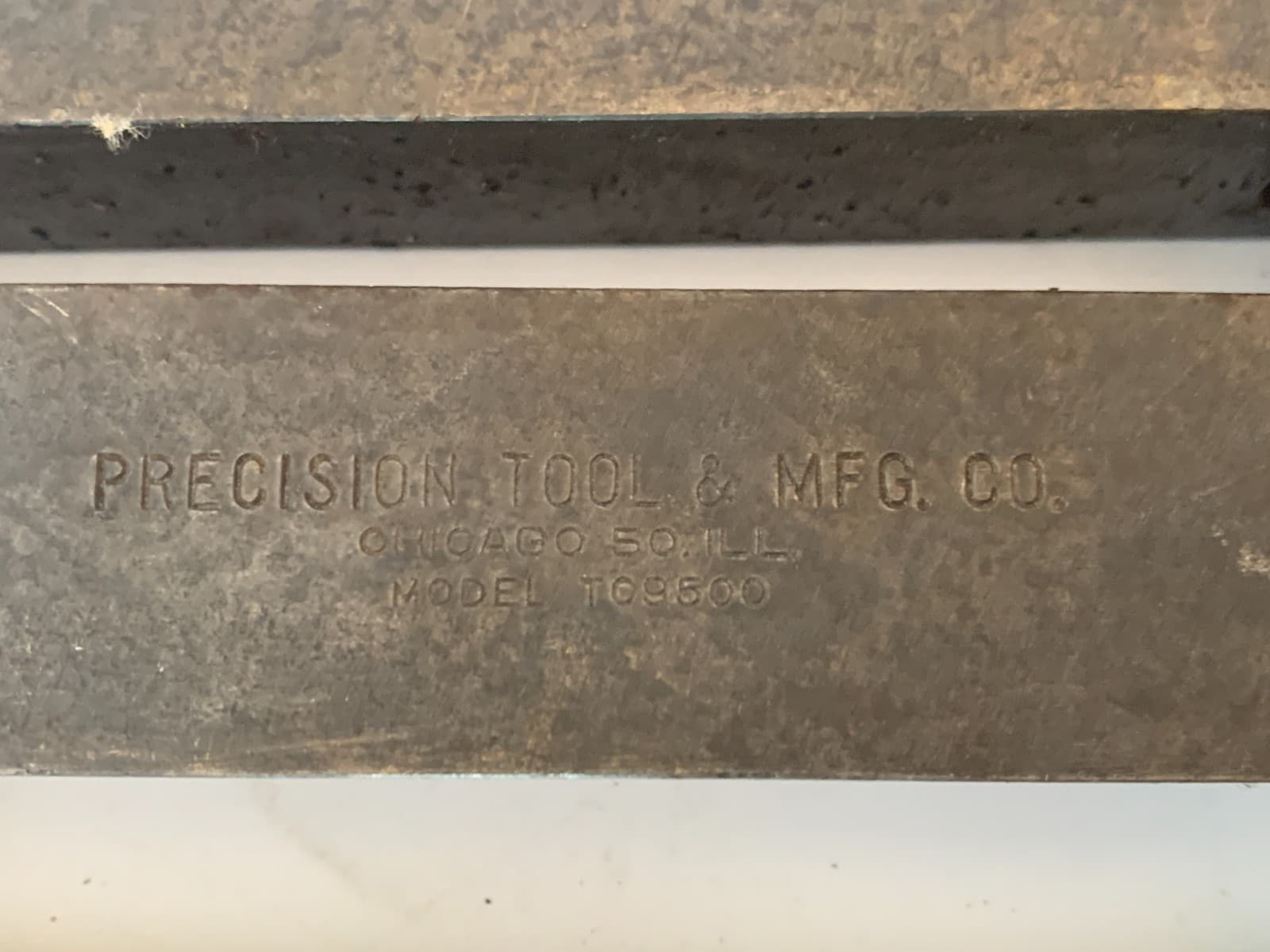 Precision Tool & Mfg T09500 Machinist Wedge Parallel Clamp Chicago USA 5