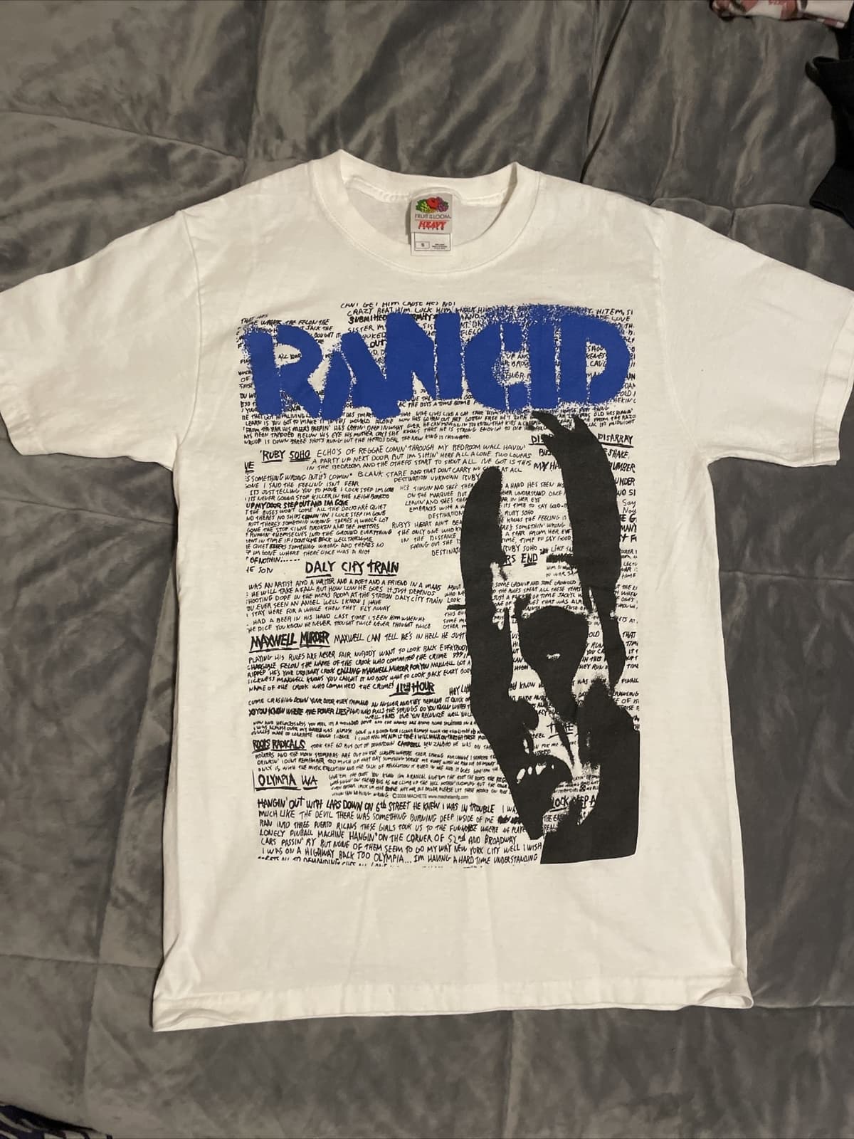 2 x Rancid shirts Size S small punk 90s nofx transplants interrupters ska Mxpx 4