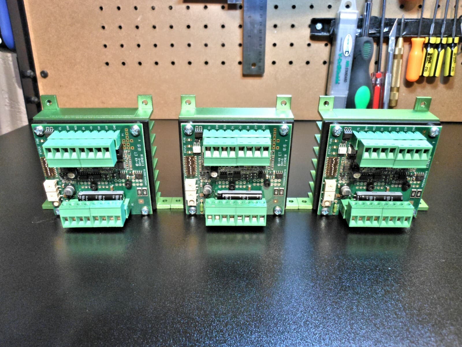 Gecko GR214v Raptor Drives/Heatsinks 3 Axis Kit