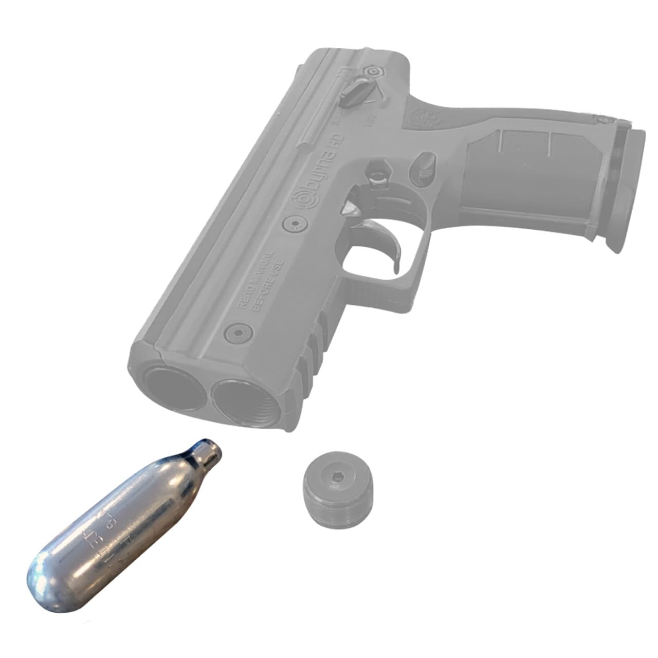 10 PK 12 Gram Special Force CO2 cartridges with Oiler for Byrna w/Boost/LE/HDXL 3