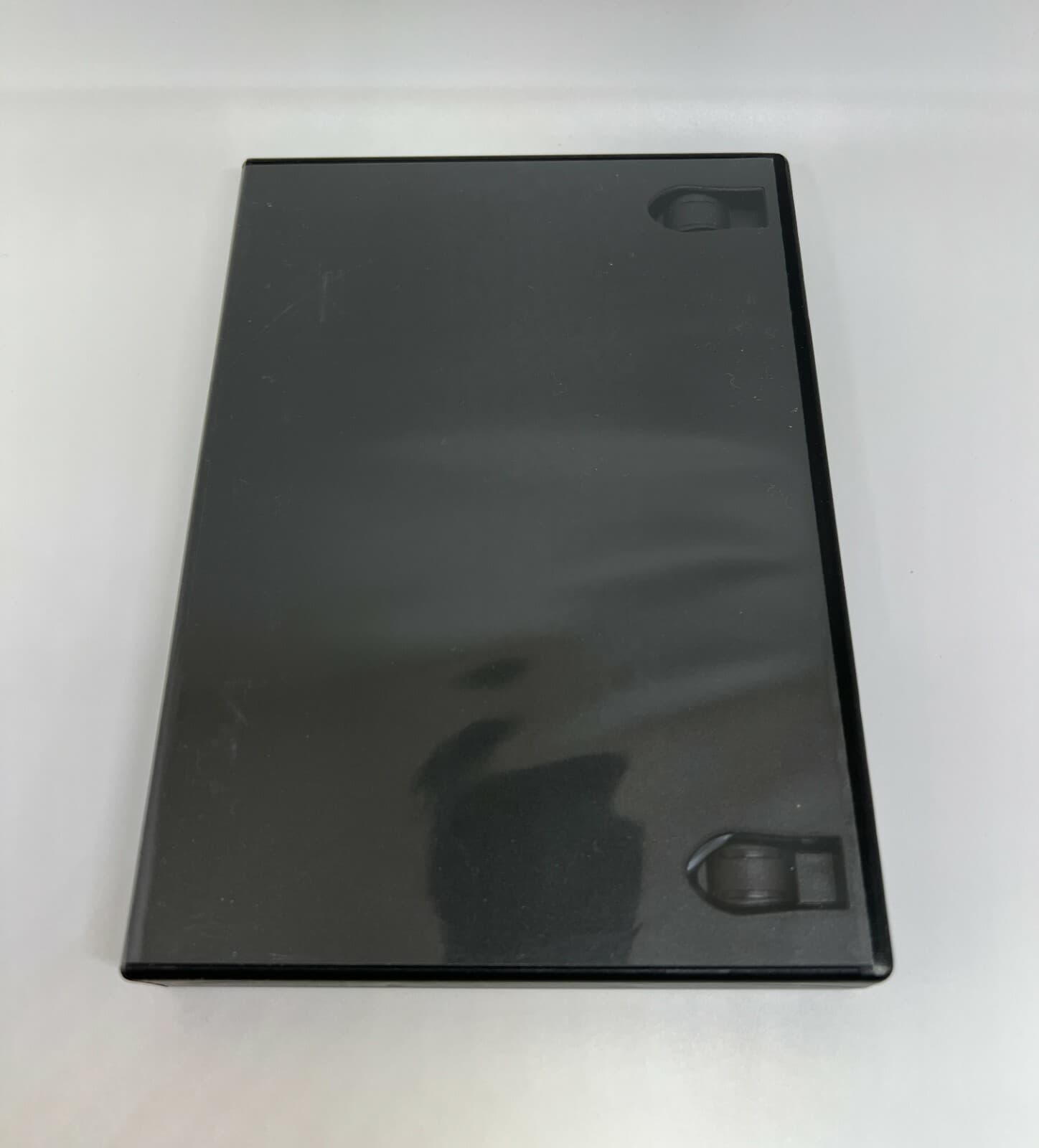 2 Black 22mm Quad (4) Disc DVD Case w/Sleeve & Clips White Trays, PSD70C-22MM 3