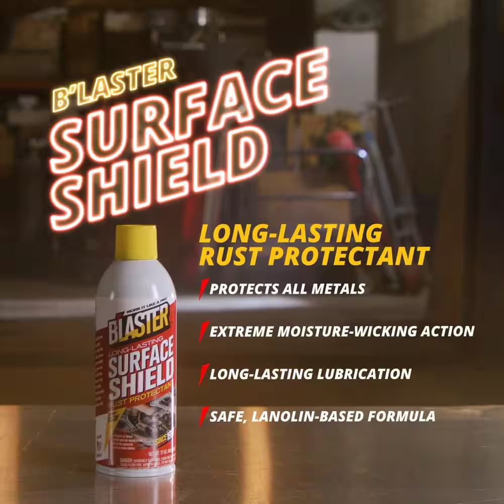 12 oz. Long-Lasting Surface Shield Rust and Corrosion Protectant Lubricant Spray 4