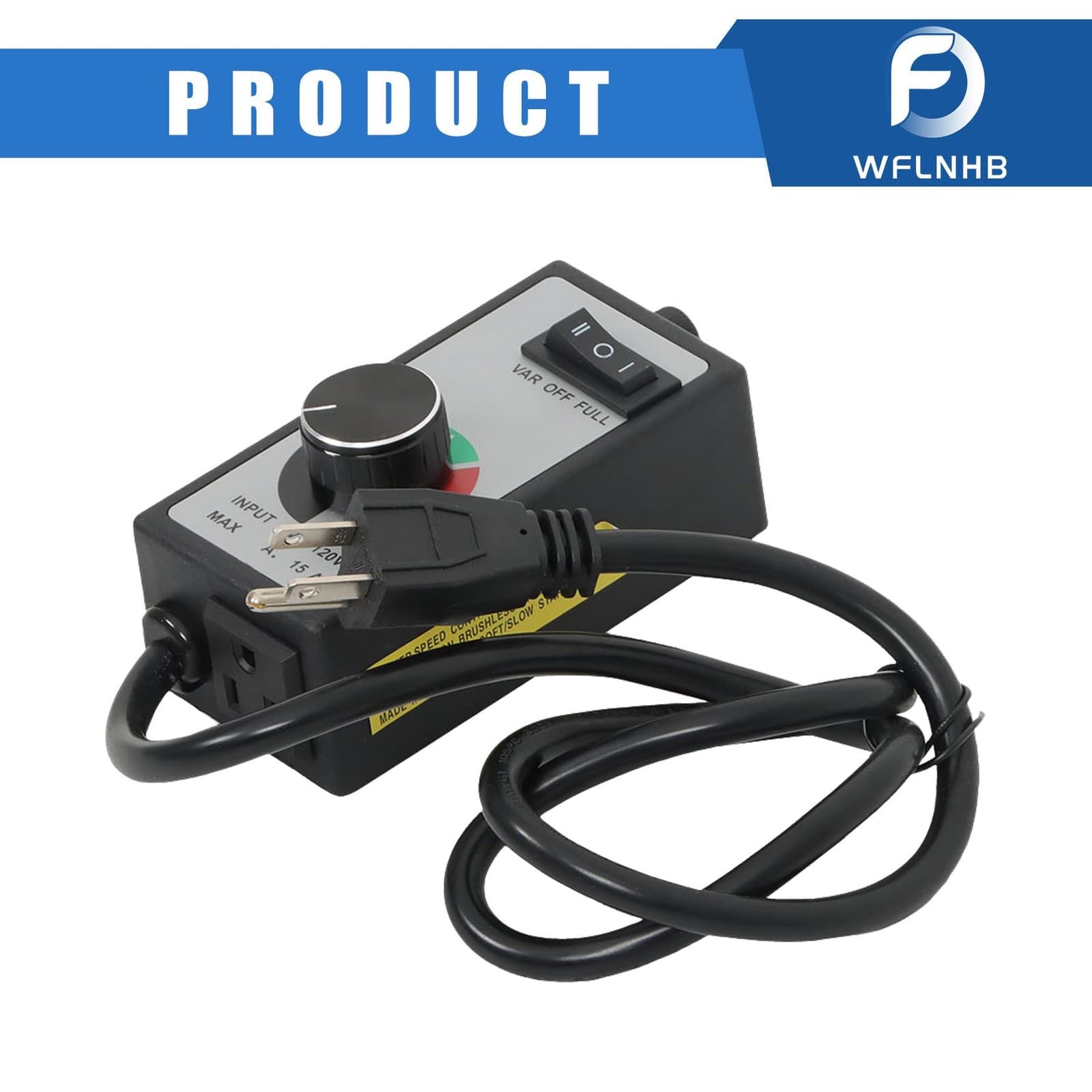 Variable Speed Controller for Router Fan Motor Rheostat AC 1500W / 120 Volt /... 3