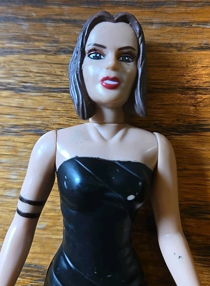 Vintage 1998 Spice Girls Posh Spice Figure Poseable Doll 6" Tall 2