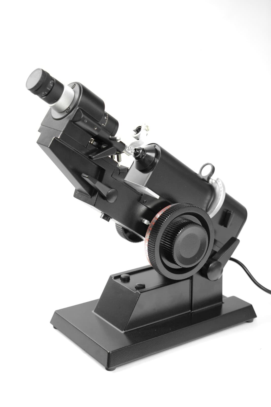 Manual Lensmeter ML-101 Focimeter Lensometer Optometry Optic Machine AC/DC 110V 2