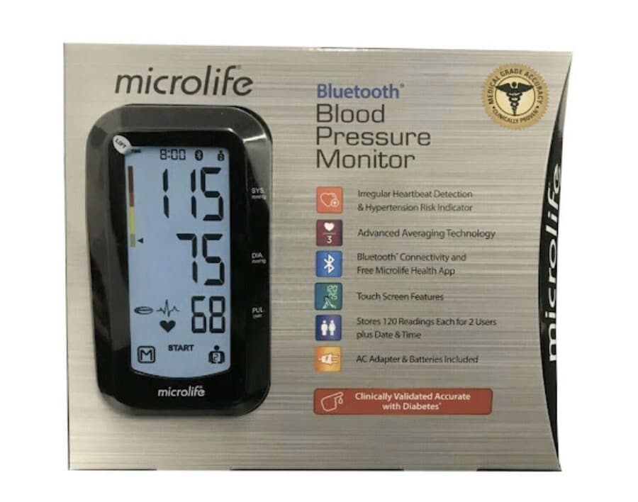 Microlife BT Upper Arm Blood Pressure Monitor with Irregular Heartbeat Detection 3