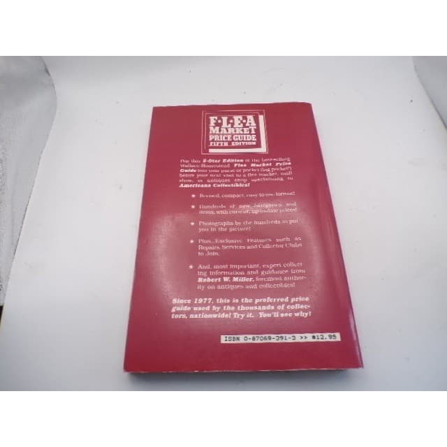 Flea Market Price Guide Fifth Edition Robert W Miller Collectibles Antiques 1984 2