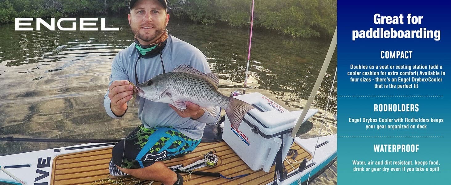 Engel 19qt Leak-Proof, Air Tight, Hard Sided Cooler / Lunchbox Grassland 5